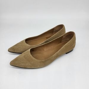 Frye Sienna Ballet Flats Suede Women's Shoes Size 9